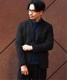 417 EDIFICE | TORAY lumilet wool チェックジャケット(テーラードジャケット)
