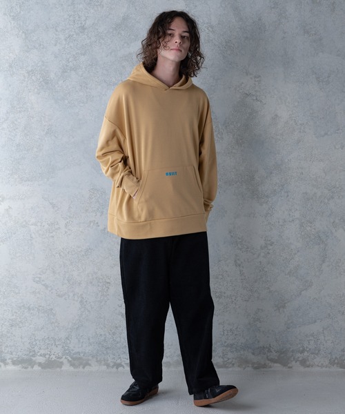 UNIIT（ユニット）の「【UNIIT／ユニット】コーデュロイワイドパンツ ワイドシルエット　無地　ウエスト紐仕様　セットアップ対象アイテム（その他パンツ・メンズ・ブラウン/ダークベージュ/ブラック・MEDIUM/LARGE）」の9枚目の写真