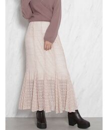 dazzlin | レースロングマーメイドスカート(スカート)