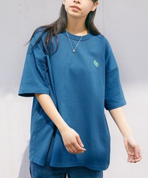 【SPOC STORE】サークルロゴ オーバーサイズ半袖T トップス Tシャツ