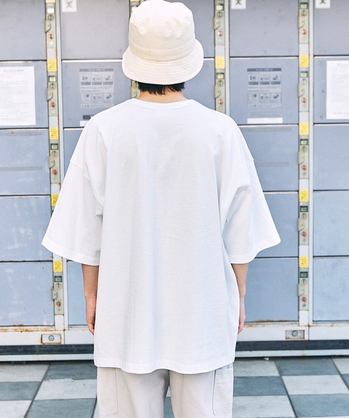 【SPOCSTORE】サークルロゴオーバーサイズ半袖TトップスTシャツ