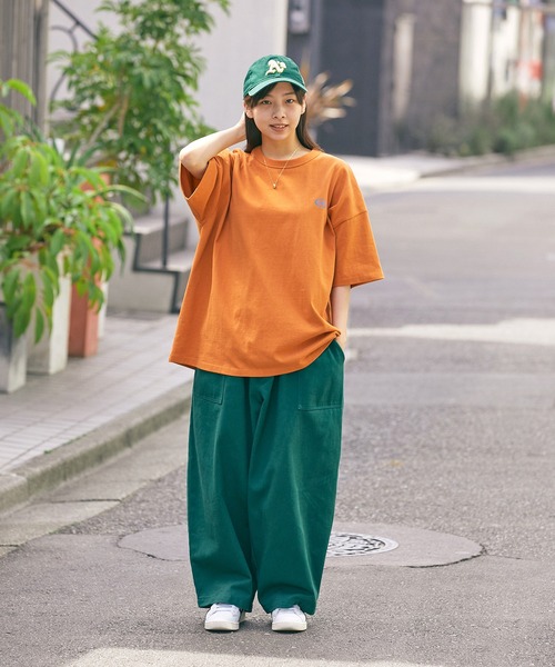 【SPOCSTORE】サークルロゴオーバーサイズ半袖TトップスTシャツ