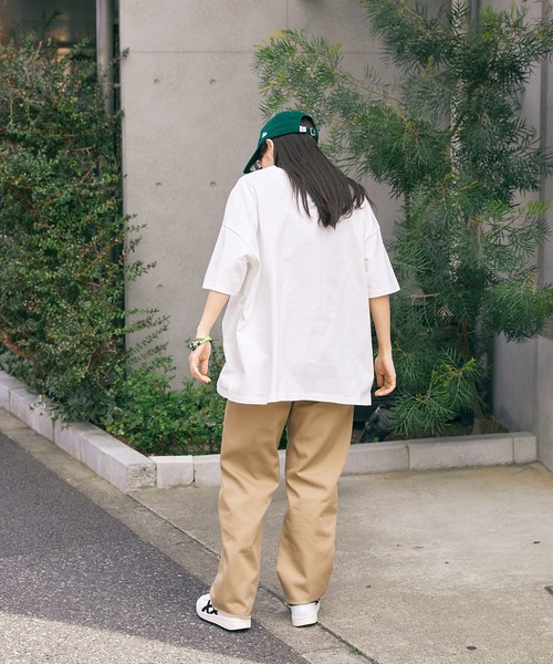 【SPOCSTORE】サークルロゴオーバーサイズ半袖TトップスTシャツ