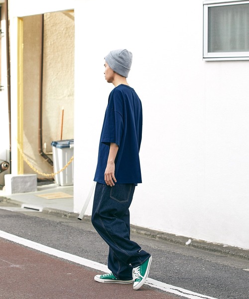 【SPOCSTORE】サークルロゴオーバーサイズ半袖TトップスTシャツ