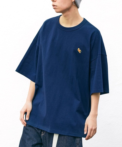 【SPOCSTORE】サークルロゴオーバーサイズ半袖TトップスTシャツ