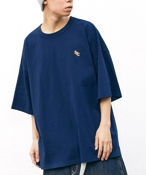 【SPOCSTORE】サークルロゴオーバーサイズ半袖TトップスTシャツ