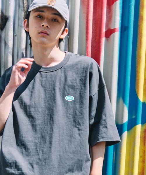 【SPOCSTORE】サークルロゴオーバーサイズ半袖TトップスTシャツ