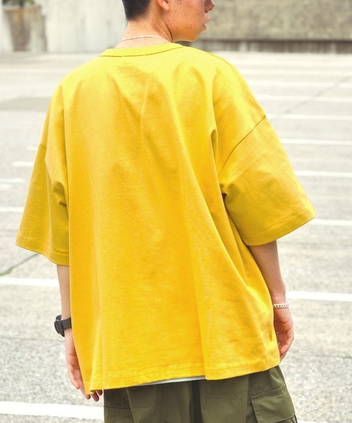 SPOC STORE】サークルロゴ オーバーサイズ半袖T トップス Tシャツ（T