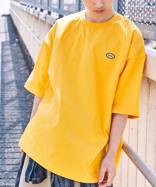 【SPOCSTORE】サークルロゴオーバーサイズ半袖TトップスTシャツ