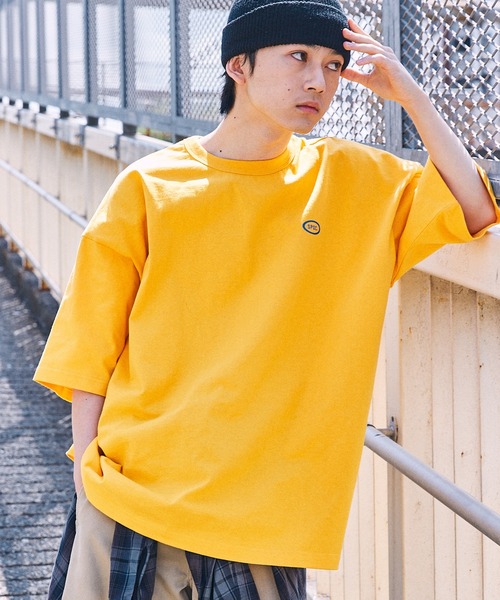 【SPOCSTORE】サークルロゴオーバーサイズ半袖TトップスTシャツ