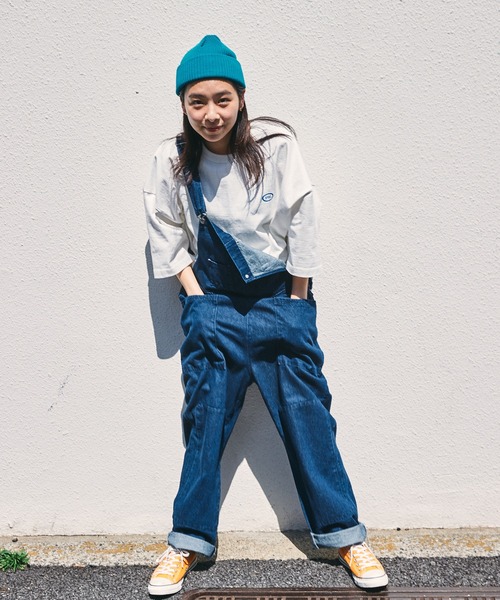 【SPOCSTORE】サークルロゴオーバーサイズ半袖TトップスTシャツ