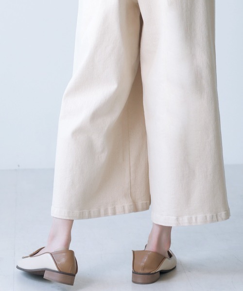 Bou Jeloud(ブージュルード)の「フロントZIPデニムパンツ(デニムパンツ・レディース・サックスブルー/インディゴブルー/ナチュラル/ブルー・38/TL)」の6枚目の写真