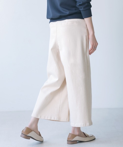 Bou Jeloud(ブージュルード)の「フロントZIPデニムパンツ(デニムパンツ・レディース・サックスブルー/インディゴブルー/ナチュラル/ブルー・38/TL)」の7枚目の写真