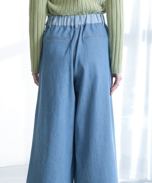 Bou Jeloud（ブージュルード）の「フロントZIPデニムパンツ（デニム