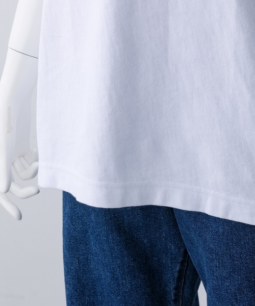 MILKFED.（ミルクフェド）の「MILKFED x CHAMPION SS TEE BAR（Tシャツ/カットソー・レディース・ホワイト/ブラック/ベージュ/パープル/ネイビー/ブラウン・ONE SIZE）」の12枚目の写真