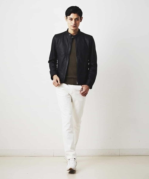 MICHEL KLEIN HOMME (ミッシェルクランオム)の「5ポケットパンツ(その他パンツ・メンズ・ホワイト・48/42/50/44/46)」の2枚目の写真
