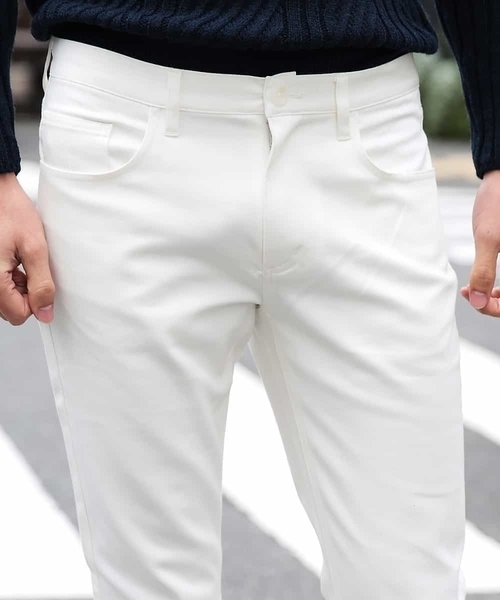 MICHEL KLEIN HOMME (ミッシェルクランオム)の「5ポケットパンツ(その他パンツ・メンズ・ホワイト・48/42/50/44/46)」の7枚目の写真