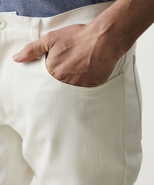 MICHEL KLEIN HOMME (ミッシェルクランオム)の「5ポケットパンツ(その他パンツ・メンズ・ホワイト・48/42/50/44/46)」の10枚目の写真