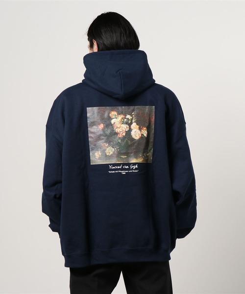 unrelaxing（アンリラクシング）の「オーバーサイズビッグスウェットパーカー ビッグシルエットフードトレーナー（パーカー・メンズ・レッド系その他4/グレー/ホワイト系その他/ワイン/ホワイト系その他4/ブラック/パープル/サックスブルー/ホワイト系その他3/ホワイト/ブルー系その他6/ブルー系その他/ネイビー/ライトピンク/レッド系その他3/オレンジ/グリーン/ブルー系その他4/レッド/ブラック系その他/ピンク系その他3/ブラック系その他3/ベージュ/ホワイト系その他2/ブラック系その他4/ブルー系その他3・MEDIUM/SMALL/X-LARGE/LARGE）」の19枚目の写真