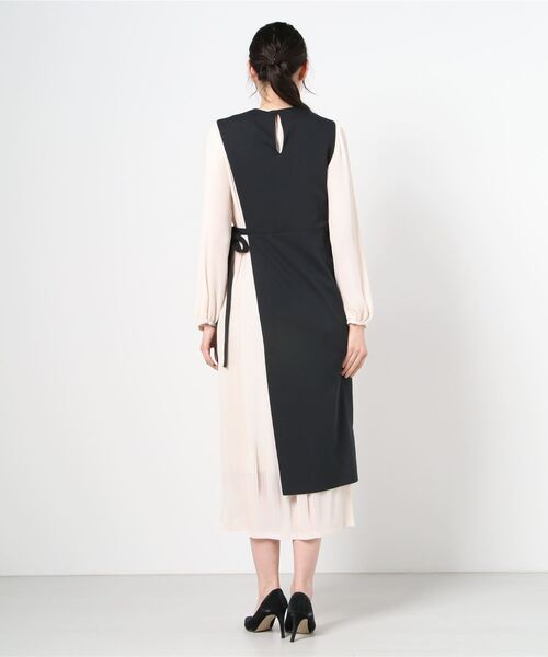 Pleat One One Piece ワンピース Thin ワンピース ドレス ワンピース 3way Clane クラネ のファッション 別倉庫からの配送 ワンピース