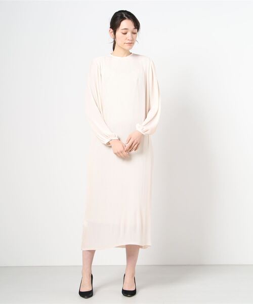 Pleat One One Piece ワンピース Thin ワンピース ドレス ワンピース 3way Clane クラネ のファッション 別倉庫からの配送 ワンピース