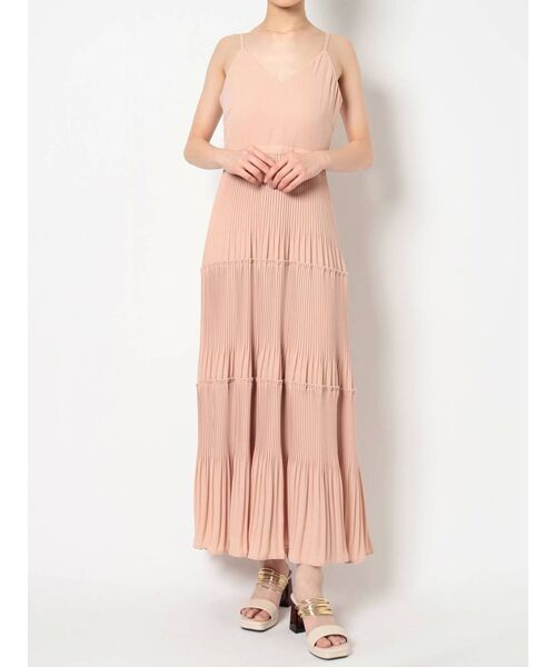 RESEXXY（リゼクシー）の「プリーツティアードキャミワンピース（ワンピース・レディース・ブラック/オフホワイト/ピンク/ミント・FREE）」の20枚目の写真