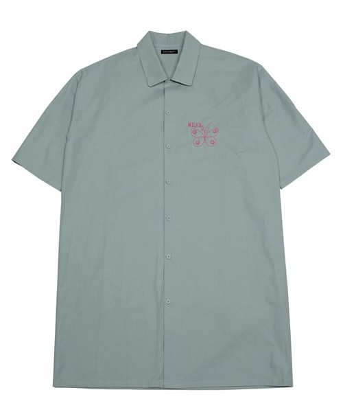 ブラウス シャツ P.GARDEN ロングシャツ レディース メンズ セール】P.GARDEN ロングシャツ（シャツ/ブラウス）｜MILKBOY