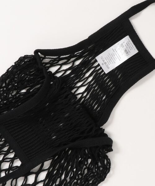 Filt（フィルト）の「FILT / フィルト  ネットバッグ　マルシェバッグ FILT 210 IPJ（エコバッグ/サブバッグ・レディース・グリーン/ピンク/ダークオレンジ/ライトグレー/カーキ/パープル/サックスブルー/ベージュ/マスタード/オフホワイト/ブラック/ライトピンク・FREE）」の13枚目の写真