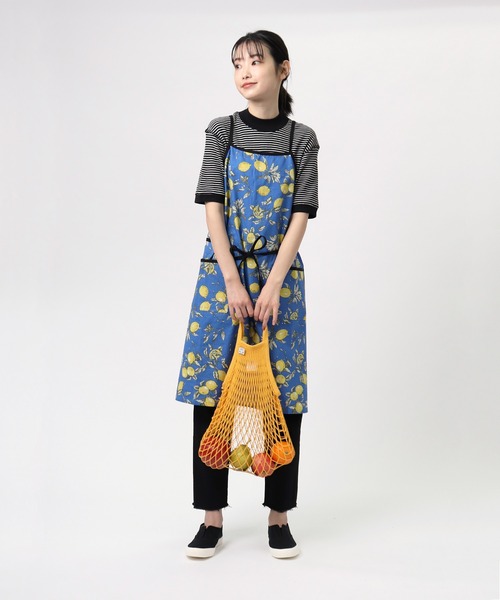 Filt（フィルト）の「FILT / フィルト  ネットバッグ　マルシェバッグ FILT 210 IPJ（エコバッグ/サブバッグ・レディース・グリーン/ピンク/ダークオレンジ/ライトグレー/カーキ/パープル/サックスブルー/ベージュ/マスタード/オフホワイト/ブラック/ライトピンク・FREE）」の17枚目の写真