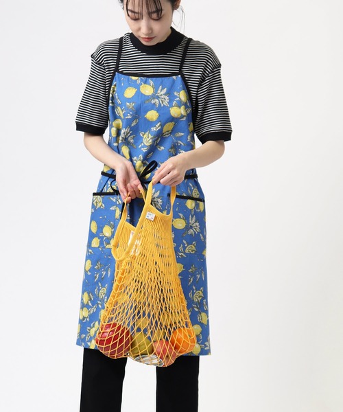 Filt（フィルト）の「FILT / フィルト  ネットバッグ　マルシェバッグ FILT 210 IPJ（エコバッグ/サブバッグ・レディース・グリーン/ピンク/ダークオレンジ/ライトグレー/カーキ/パープル/サックスブルー/ベージュ/マスタード/オフホワイト/ブラック/ライトピンク・FREE）」の18枚目の写真