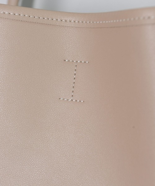 shopnikoniko（ショップニコニコ）の「バケットスクエアバッグ（ハンドバッグ・レディース・ベージュ/ブラック/ホワイト・フリー）」の6枚目の写真