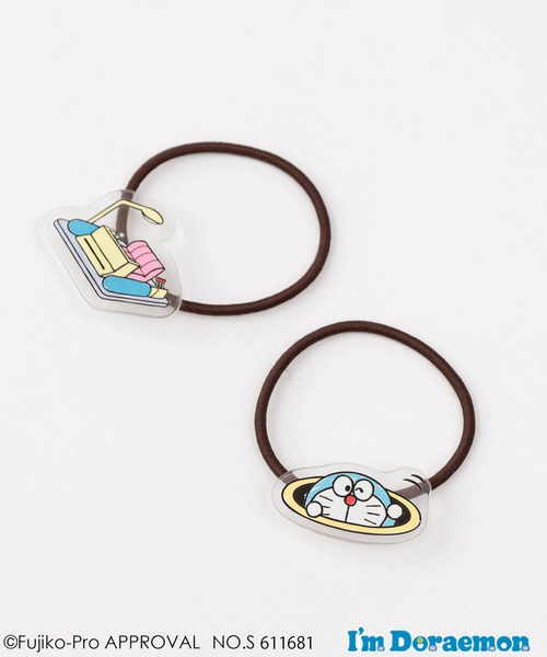 CIAOPANIC TYPY（チャオパニックティピー）の「【I'm Doraemon de TYPY】 ひみつ道具 ヘアゴムセット（ブローチ/コサージュ・キッズ・ピンク/ミント/ブルー系その他・FREE）」の4枚目の写真