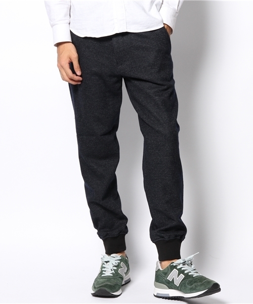 URBAN RESEARCH(アーバンリサーチ)の「UR 綿ウールジャージーリブパンツ(その他パンツ・メンズ・カーキ/ネイビー/カモフラージュ・LARGE/MEDIUM)」の2枚目の写真