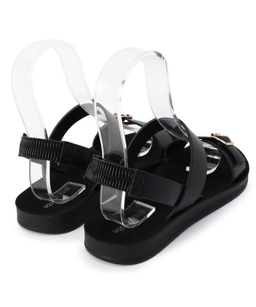 pink adobe（ピンクアドベ）の「◆【おでかけ相棒サンダル】ストラップサンダル（サンダル・レディース・ブラック/ダークブラウン/サンドベージュ/キャメル・35/45/25）」の9枚目の写真