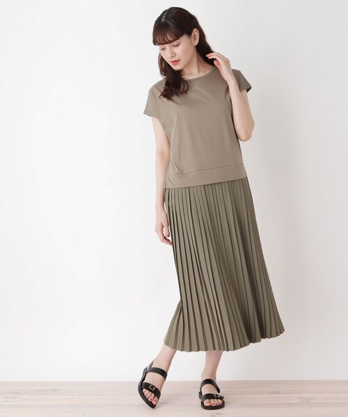 pink adobe（ピンクアドベ）の「◆【おでかけ相棒サンダル】ストラップサンダル（サンダル・レディース・ブラック/ダークブラウン/サンドベージュ/キャメル・35/45/25）」の6枚目の写真