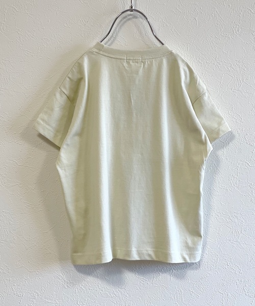MARKEY'S（マーキーズ）の「【HARVEY BALL】SMILY FACE TEE（80～150cm）（Tシャツ/カットソー・キッズ・オフホワイト/アイボリー/ライトブルー/ネイビー/チャコール/ホワイト系その他/レッド・80/90/95/100/110/120/130/140/150）」の10枚目の写真