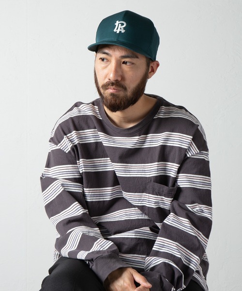 RACAL(ラカル)の「RL EMB SU Umpire Cap / RL刺繍SUアンパイアキャップ(キャップ・メンズ・ブラック/ベージュ/グリーン/ネイビー・MEDIUM/LARGE/X-LARGE)」の16枚目の写真