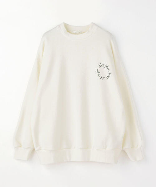 TOMORROWLAND （トゥモローランド）の「コットンジャージー クルーネックプルオーバー（スウェット・レディース・ホワイト/ネイビー/バーガンディー・S）」の15枚目の写真