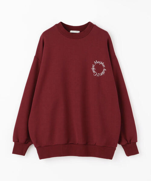 TOMORROWLAND （トゥモローランド）の「コットンジャージー クルーネックプルオーバー（スウェット・レディース・ホワイト/ネイビー/バーガンディー・S）」の16枚目の写真