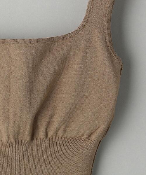 BEAUTY&YOUTH UNITED ARROWS（ビューティーアンドユースユナイテッドアローズ）の「BY ブラニットタンクトップ -ウォッシャブル-（タンクトップ・レディース・ダークグリーン/ダークブラウン/モカ・FREE）」の18枚目の写真