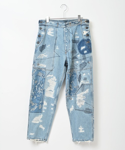 DIESEL(ディーゼル)の「DIESEL (ディーゼル) HARU SY JUMPSUITS デニムオーバーオール(サロペット/オーバーオール・レディース・サックスブルー・S/M/L)」の7枚目の写真