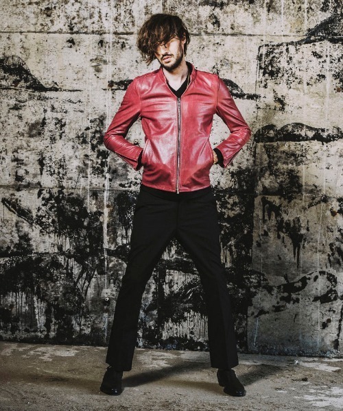 NO ID.（ノーアイディ）の「mp9133-フレアパンツ（スラックス・メンズ・グリーン/パープル/ブラック・2/1/3）」の12枚目の写真