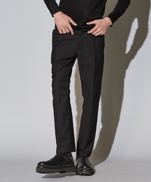 NO ID.（ノーアイディ）の「mp9133-フレアパンツ（スラックス・メンズ・グリーン/パープル/ブラック・2/1/3）」の14枚目の写真