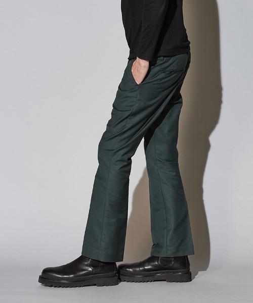 NO ID.（ノーアイディ）の「mp9133-フレアパンツ（スラックス・メンズ・グリーン/パープル/ブラック・2/1/3）」の22枚目の写真