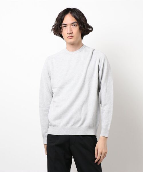 BATONER（バトナー）の「【BATONER】MOLESKIN YARN CREW NECK（ニット 