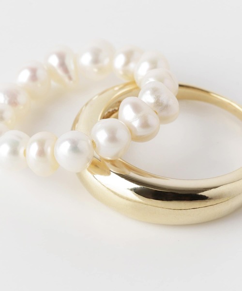 SMELLY（スメリー）の「2セットリング（リング・レディース・ゴールド系その他・-）」の4枚目の写真