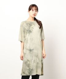 KOBE LETTUCE | タイダイスリット入りチュニックTシャツ(チュニック)
