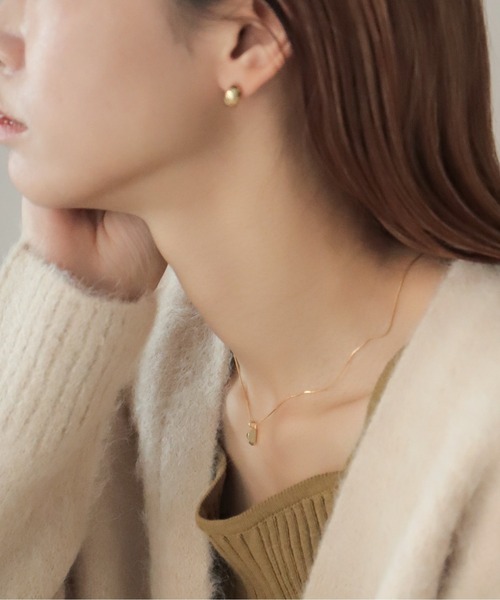 rapiecage（ラピエサージュ）の「スライドチェーンハーフムーンネックレス（ネックレス・レディース・ゴールド/シルバー・FREE）」の7枚目の写真