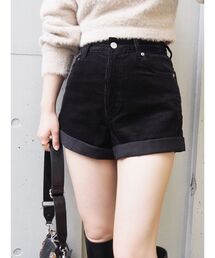 EVRIS | ロールアップコーデュロイショートパンツ(その他パンツ)