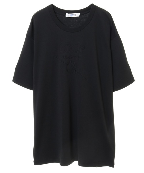 UNION STATION（ユニオンステーション）の「エンボスプリントTシャツ（Tシャツ/カットソー・メンズ・ホワイト/ブラック・M/LL/L）」の6枚目の写真